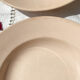 6 assiettes creuses rose digoin sarreguemines