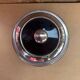 Old deco maella ice bucket red plastic & chrome made in spain