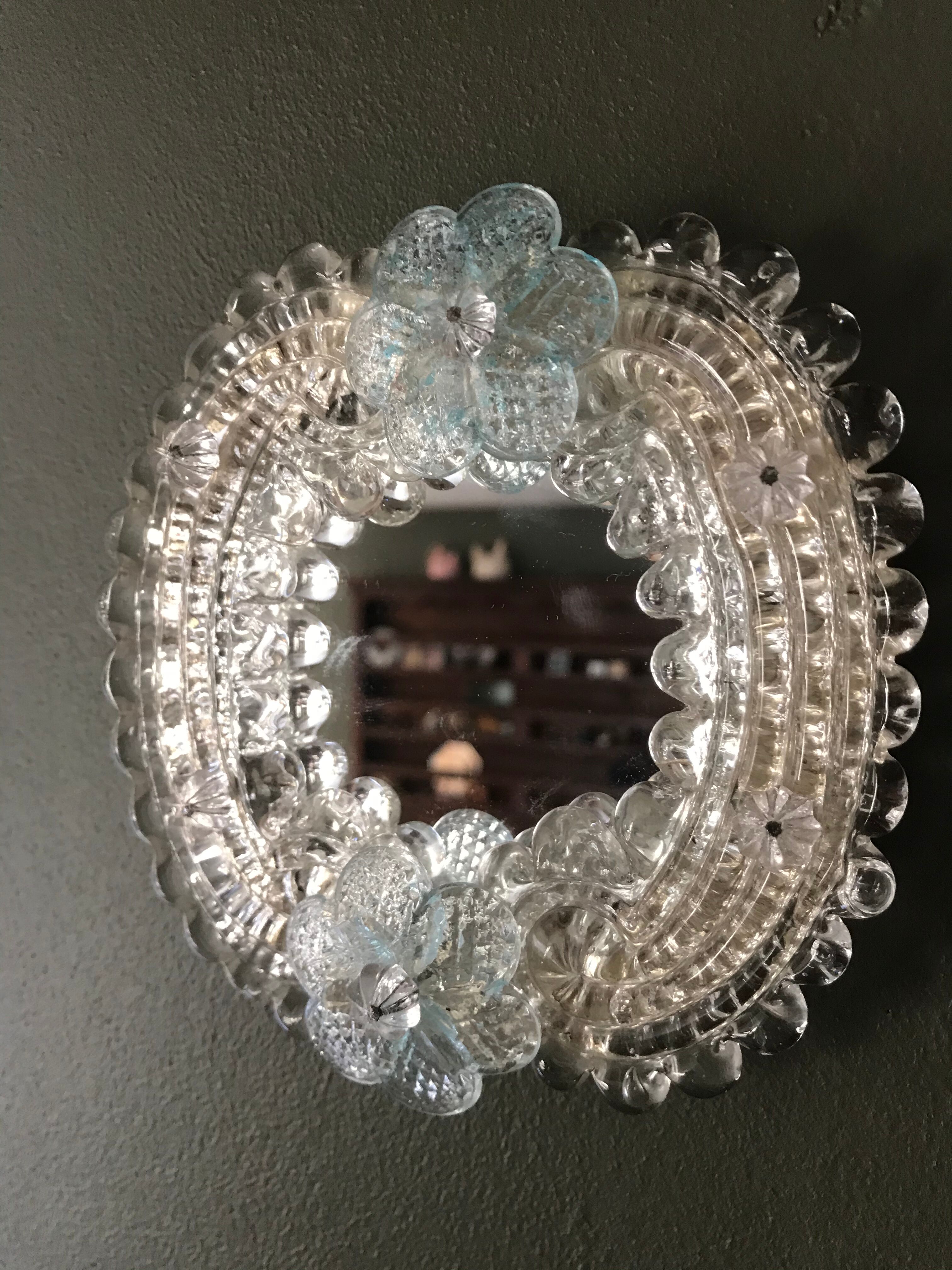 Wall mirror murano style