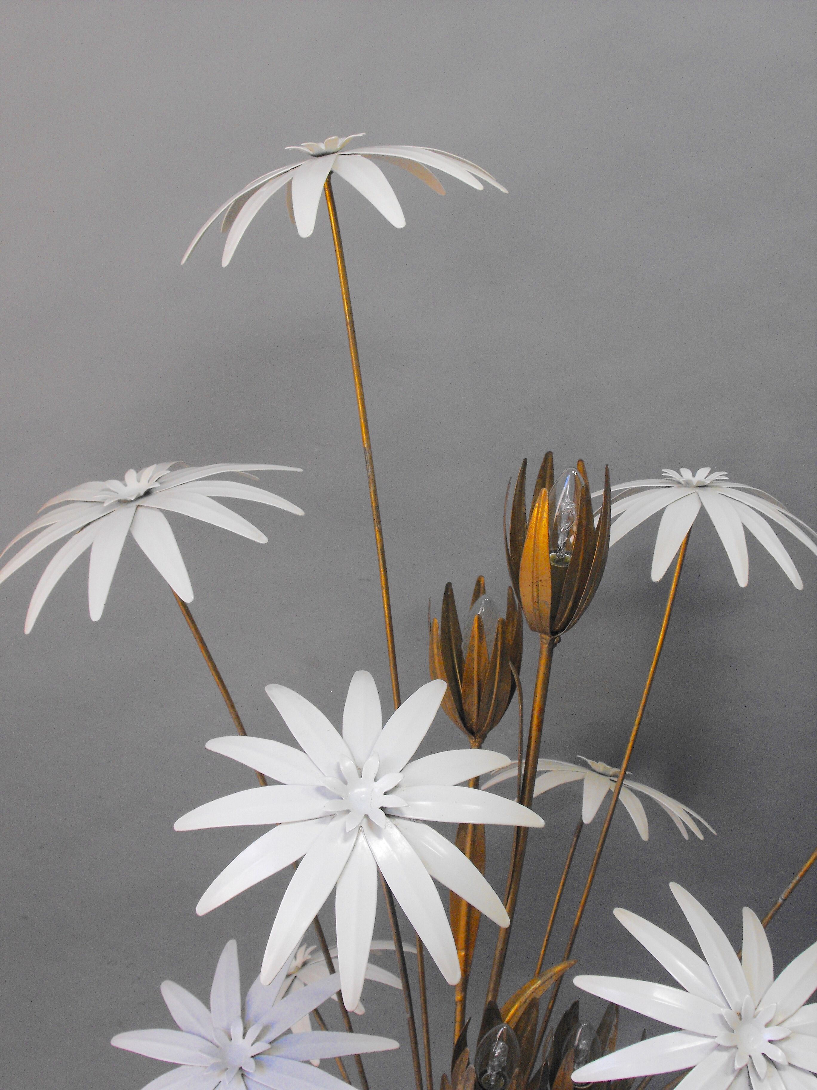 Floral lamp by Hans Kogl from the 70s.