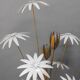 Floral lamp by Hans Kogl from the 70s.