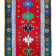 Hand-Knotted Rustic Turkish Red Runner Carpet 88 cm x 371 cm