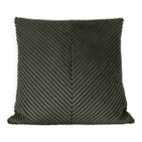 Chevron corduroy cushion