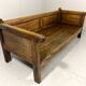 Rustic Spanish sofa bed from the 1880s.