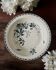 Shallow round plate, Gien ironstone.