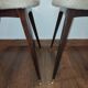 Beige vintage shaggy chairs