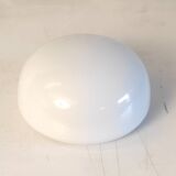 Ceiling lamp or wall lamp in opaline glass, 60s/70s