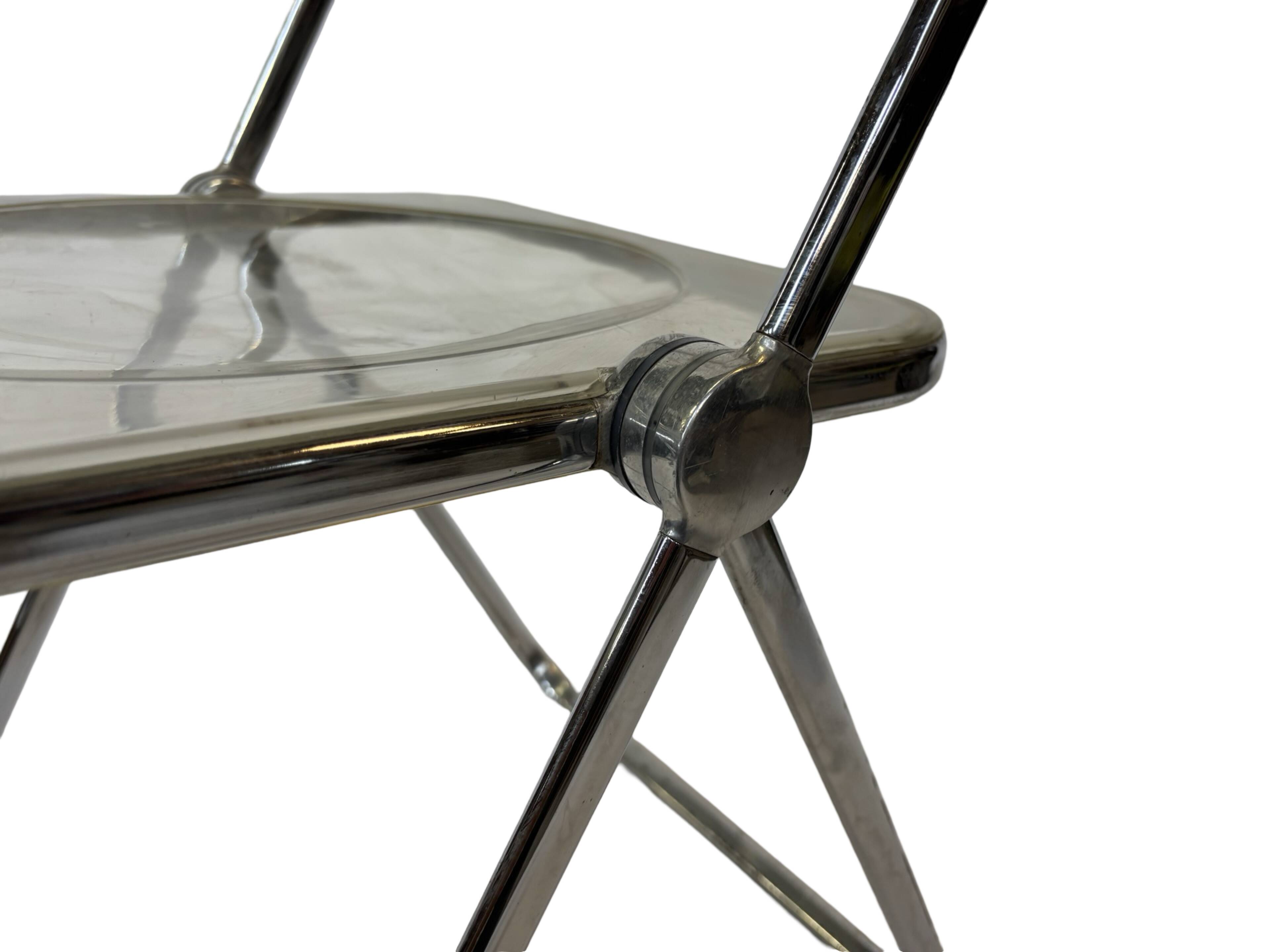 Chaise Plia vintage de Giancarlo Piretti pour Castelli Design