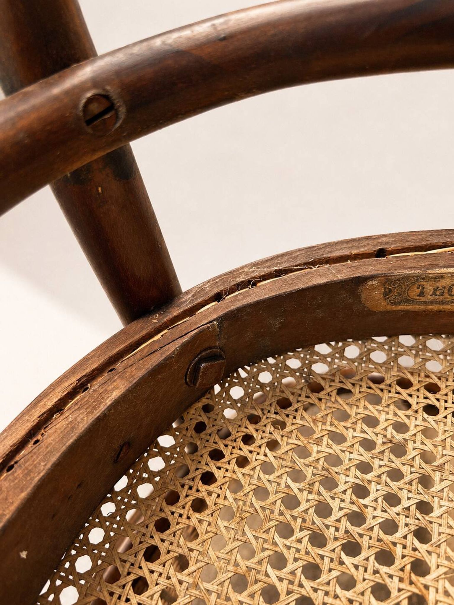 Fauteuil par Gustav Adolf Schneck pour Thonet