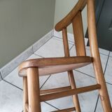 Old solid wood children's chair