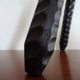 Vintage wooden tripod foot stool