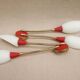 Pair of 1950s with opaline