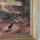 Painting old gilded frame campaign scene