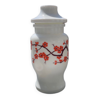 Vintage opaline jar