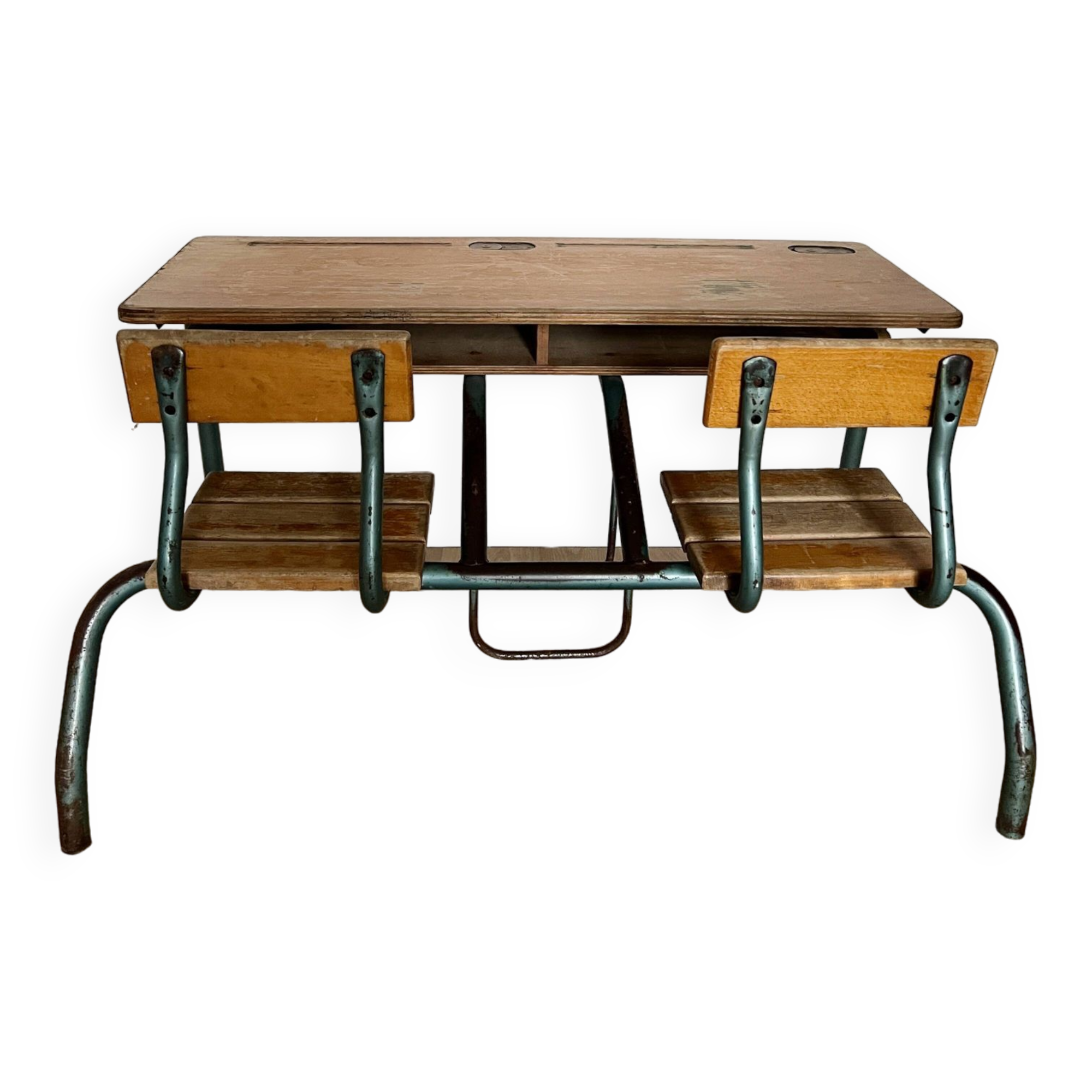 Delagrave Double School Desk