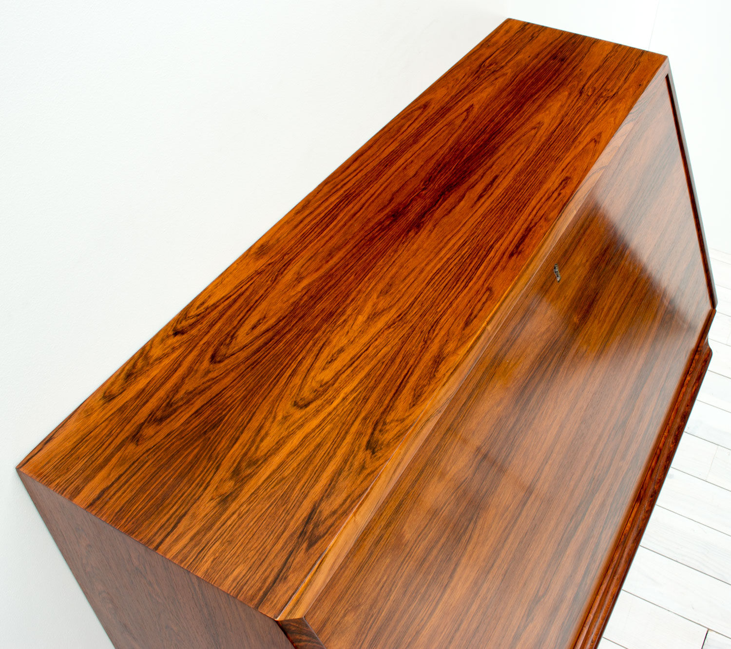 Danish Rosewood Model 68 Bureau by Arne Wahl Iversen, 1960s