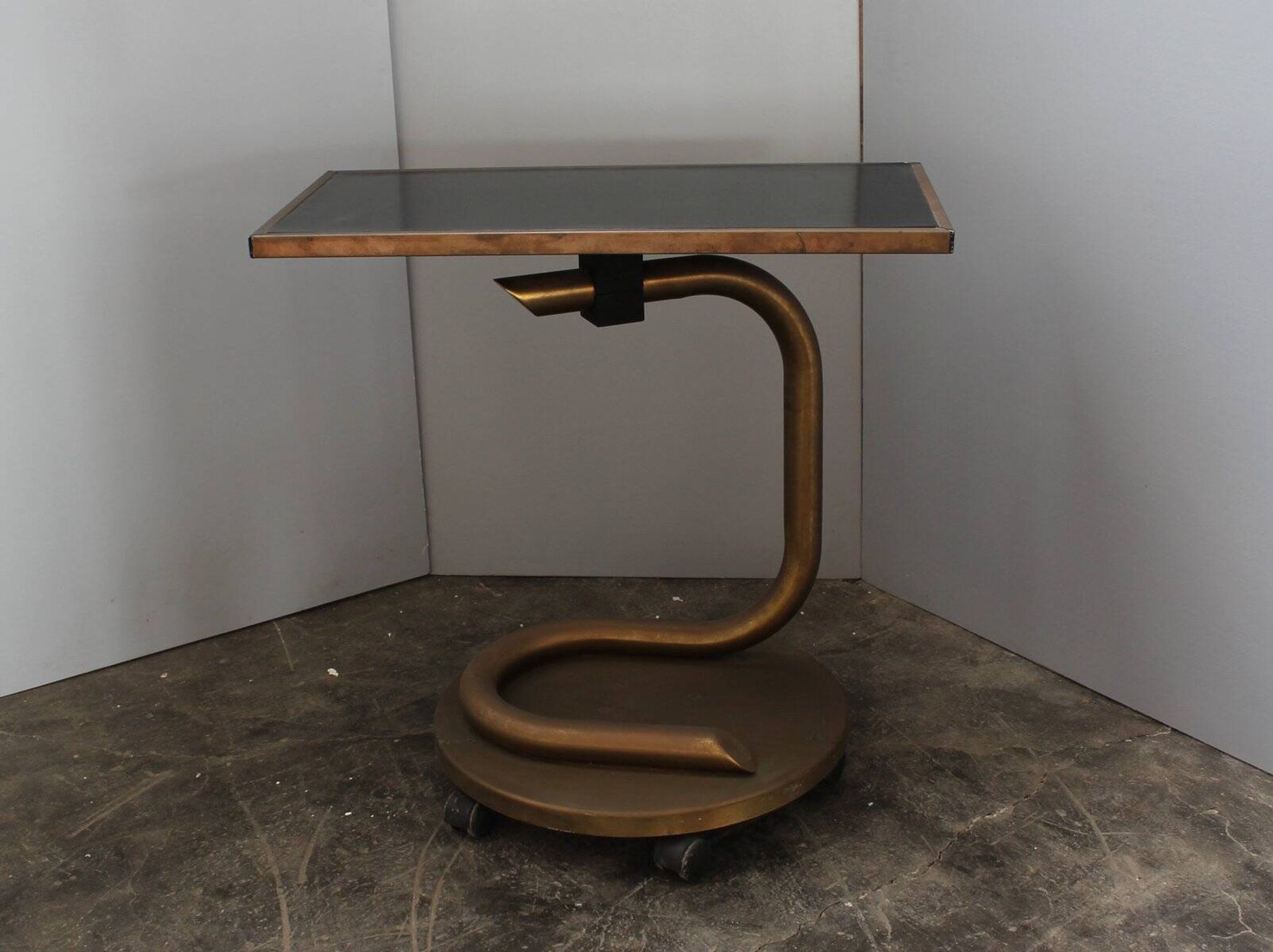 Chariot Mid-Century Laminated Black, Italy