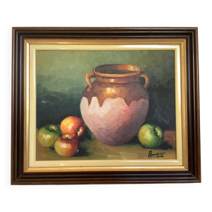 Tableau nature morte - toile