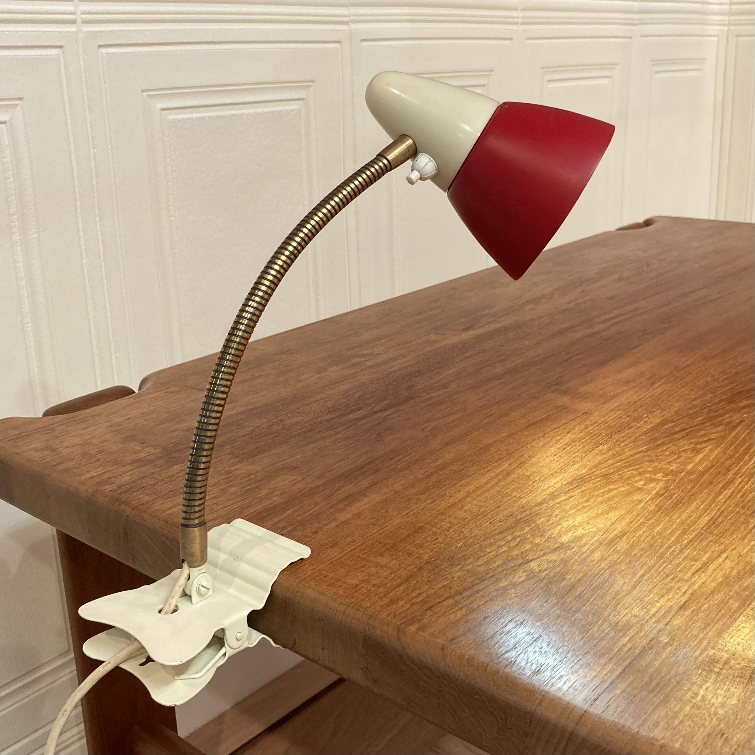 Modular clip-on applique Scandinavian design 1950.