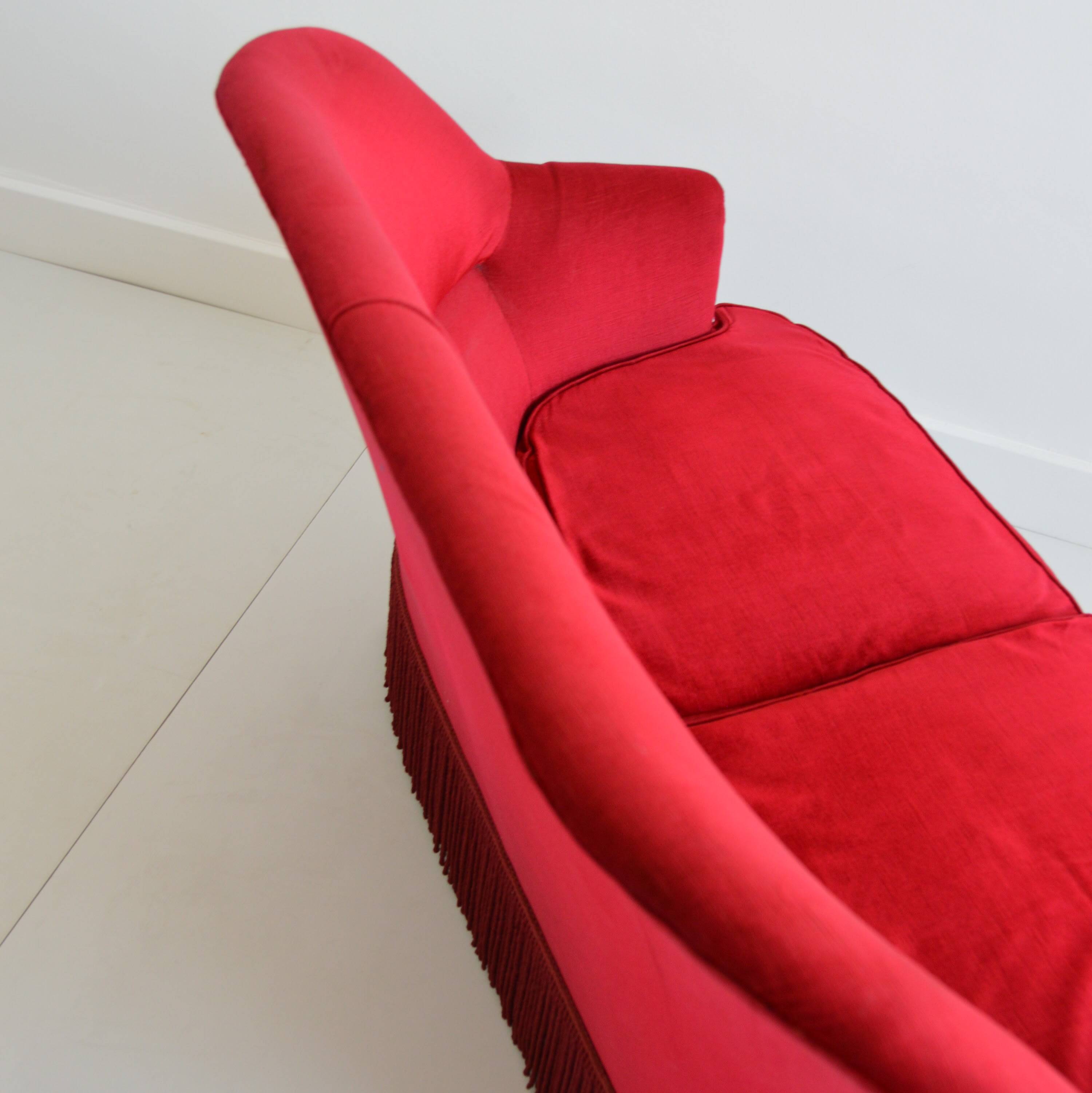 Canapé / Chaise longue crapaud 1930