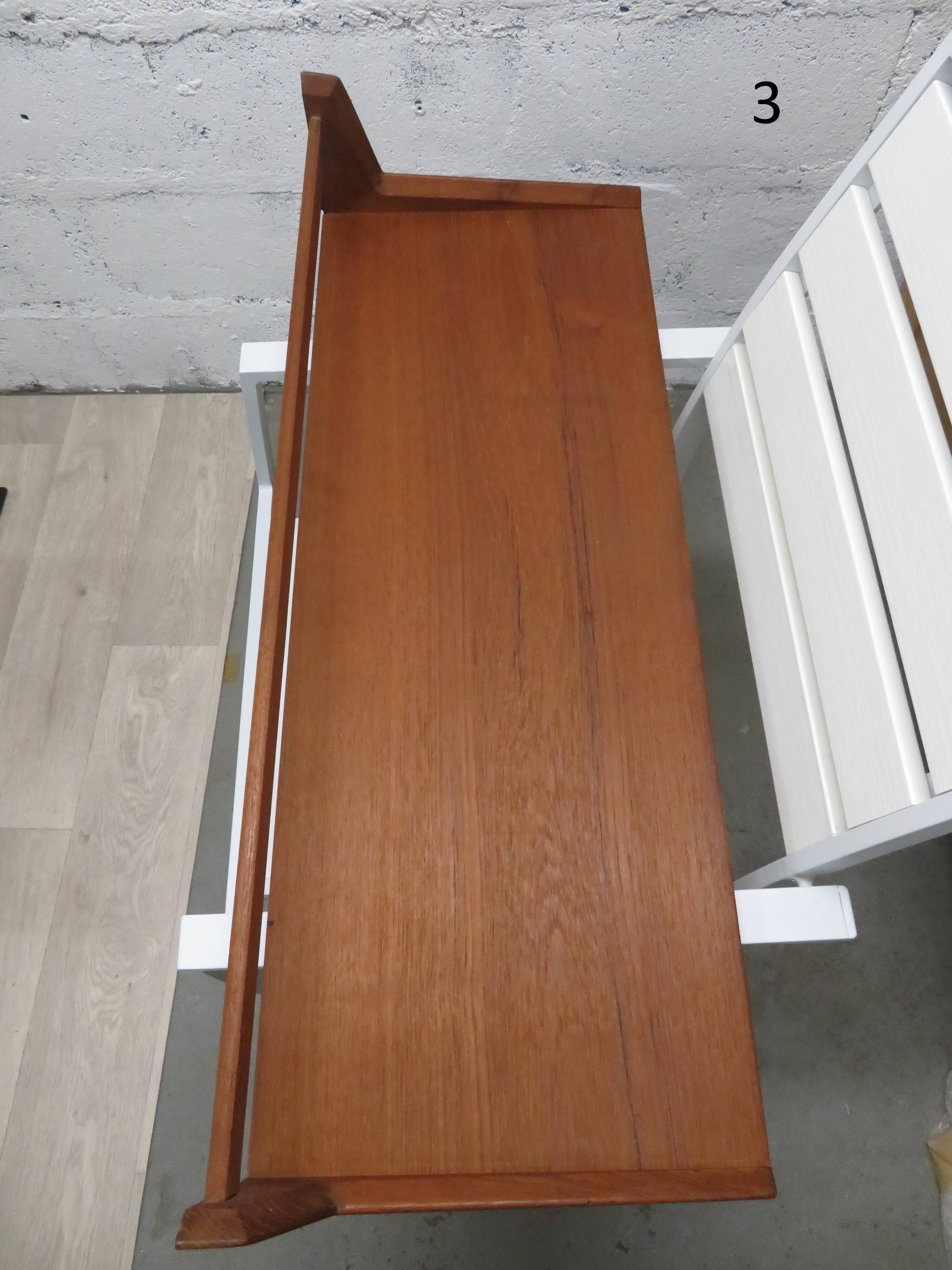 Kai Kristiansen vintage teak shelf modular system for FM Mobler