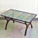 Vintage stained glass coffee table 1960