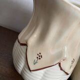 Set of 2 vintage pitchers - 1950 - Barbotine