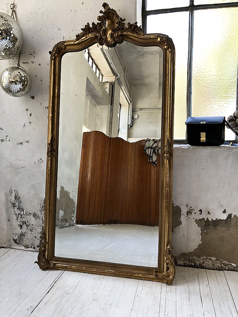 Rockery mirror Louis XV XIXth