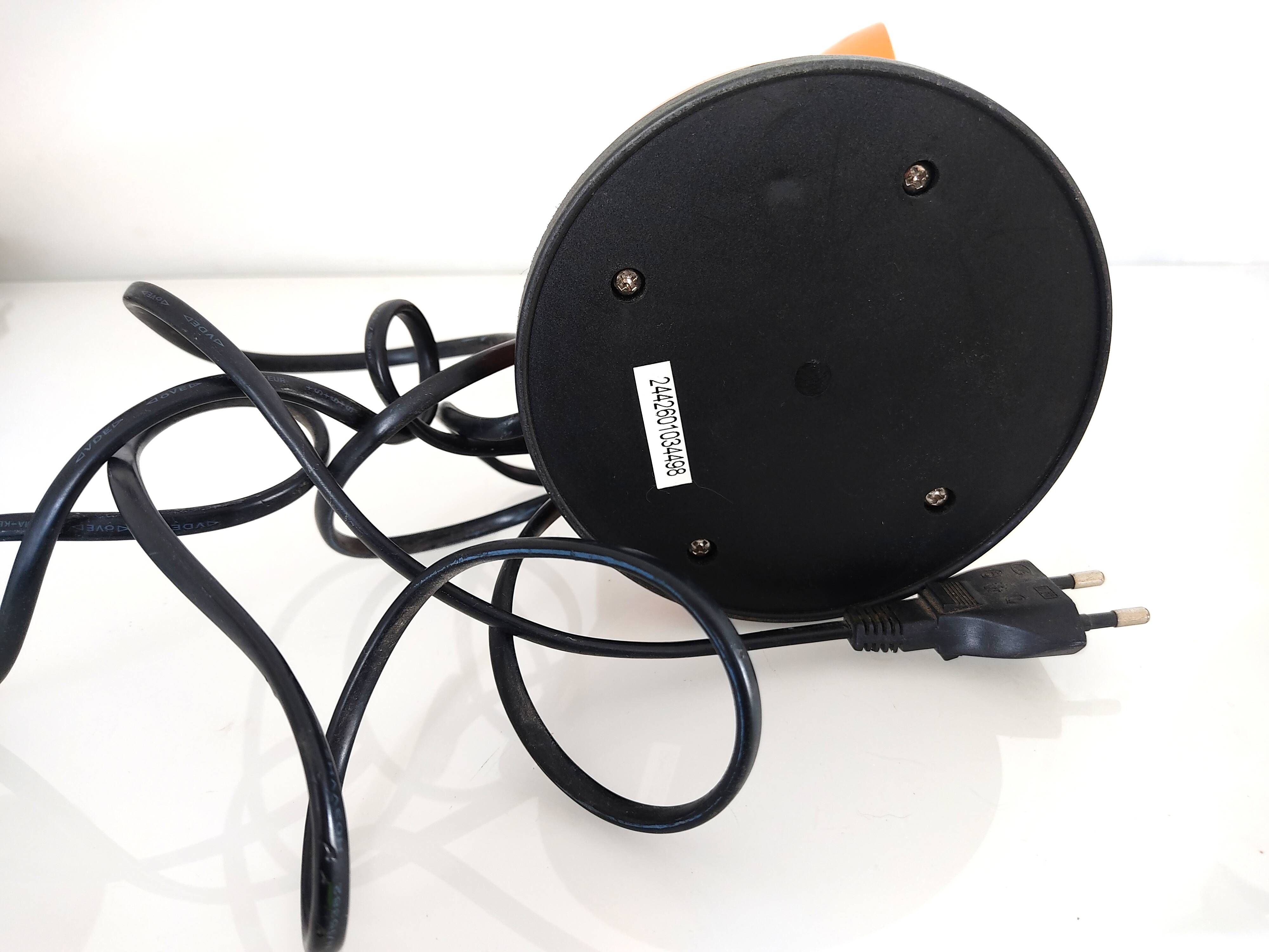 Vintage orange desk lamp