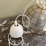 Vintage mother-of-pearl pendant light