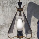 Pendant Lamp attributed to Angelo Lelli for Arredoluce, 1950s