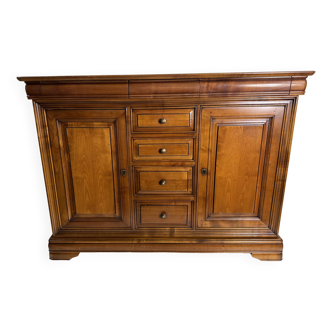 Louis Philippe style cherry wood sideboard