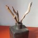 Ethnic clay vase