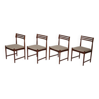 4 Severin Hasen wooden chairs