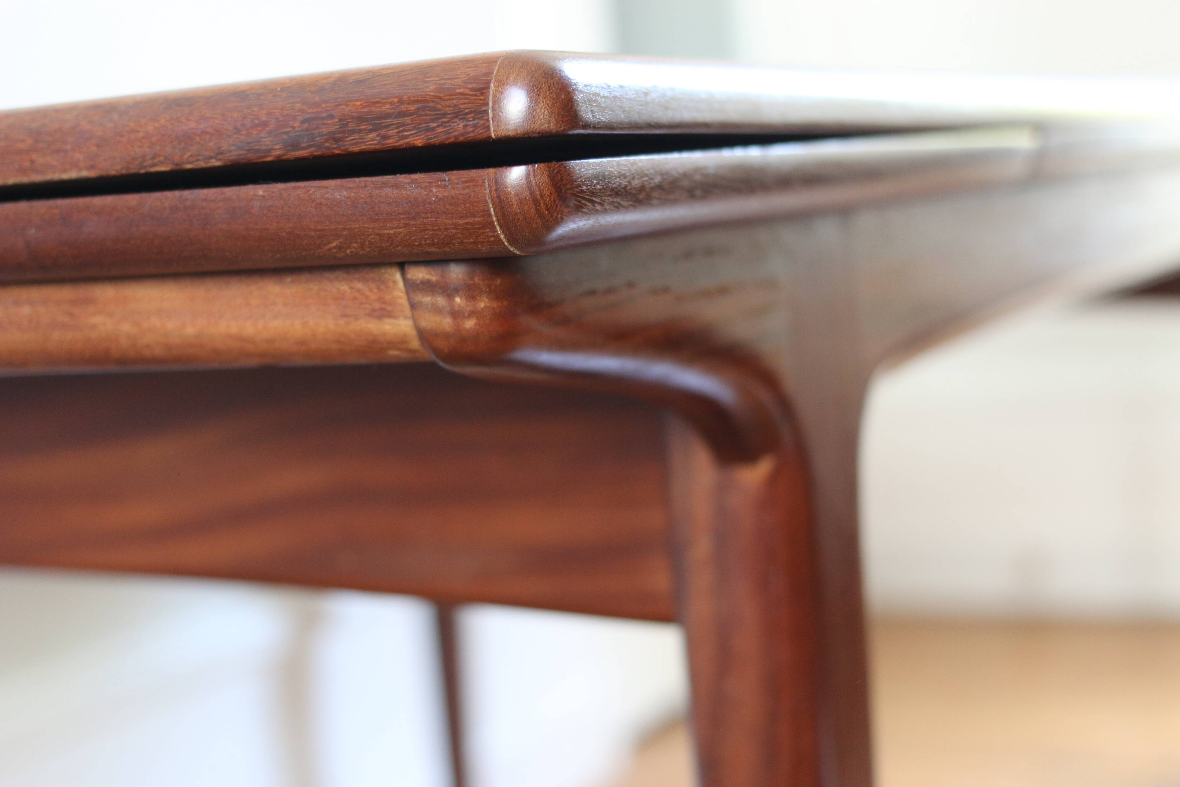 Vintage Scandinavian teak dining table, 1960s