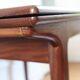 Vintage Scandinavian teak dining table, 1960s