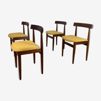 Danish dining chairs by Hans Olsen for Frem Rojle 1960s