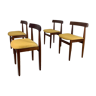 Danish dining chairs by Hans Olsen for Frem Rojle 1960s