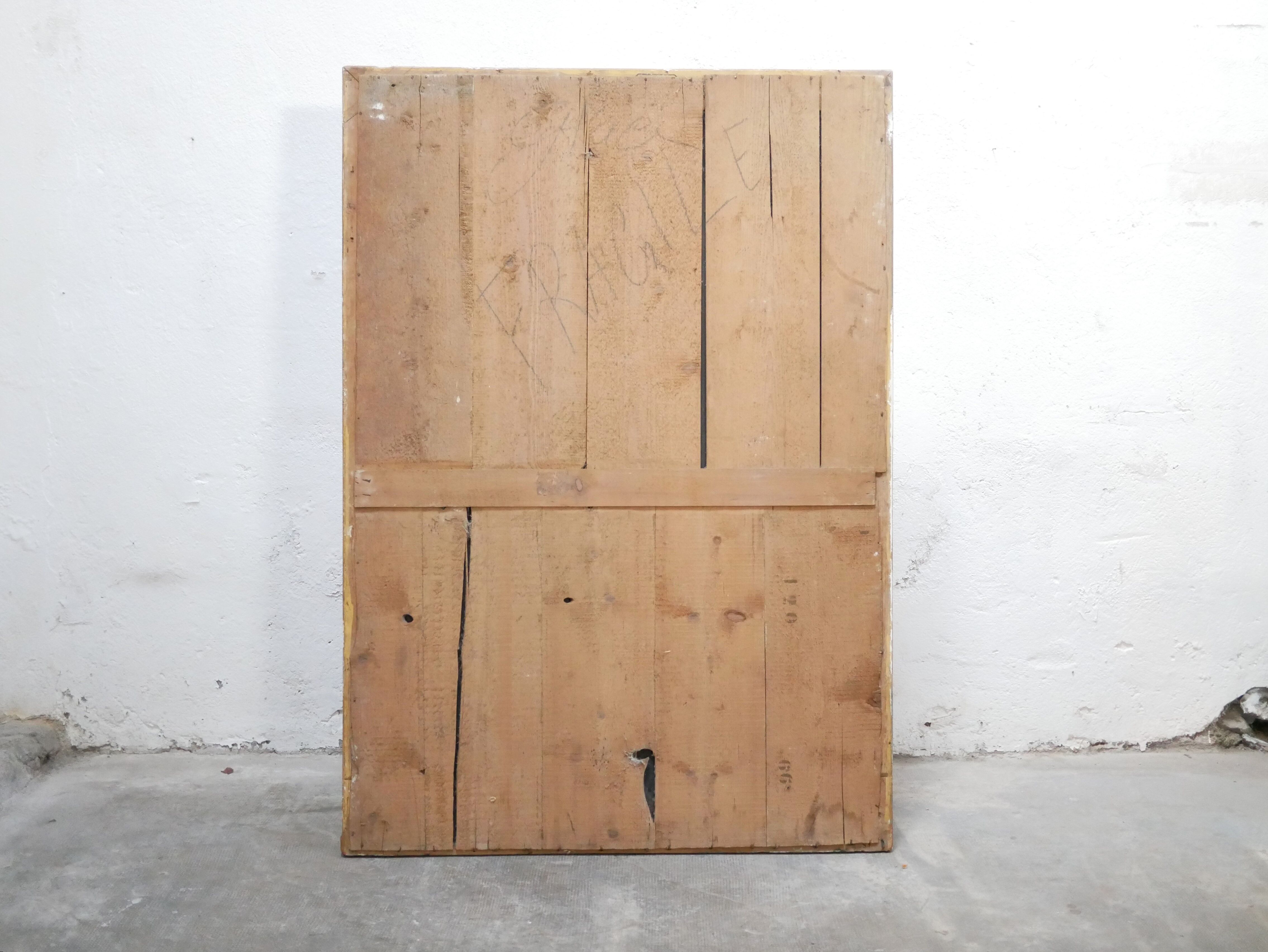 Old rectangular mirror Napoleon III 153cm x 107cm