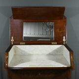 Commode de Toilette en Ronce d’Acajou, style Louis-Philippe – Fin XIXe