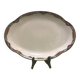 Oval presentation dish