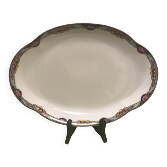 Oval presentation dish