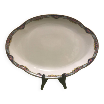 Oval presentation dish