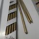 Set of modular Nagel candlesticks from the 1970s + 7 vintage candles