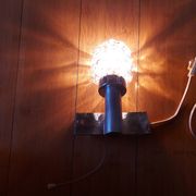 Pair of vintage 70's wall lights