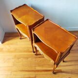 Pair of Louis XV style bedside tables