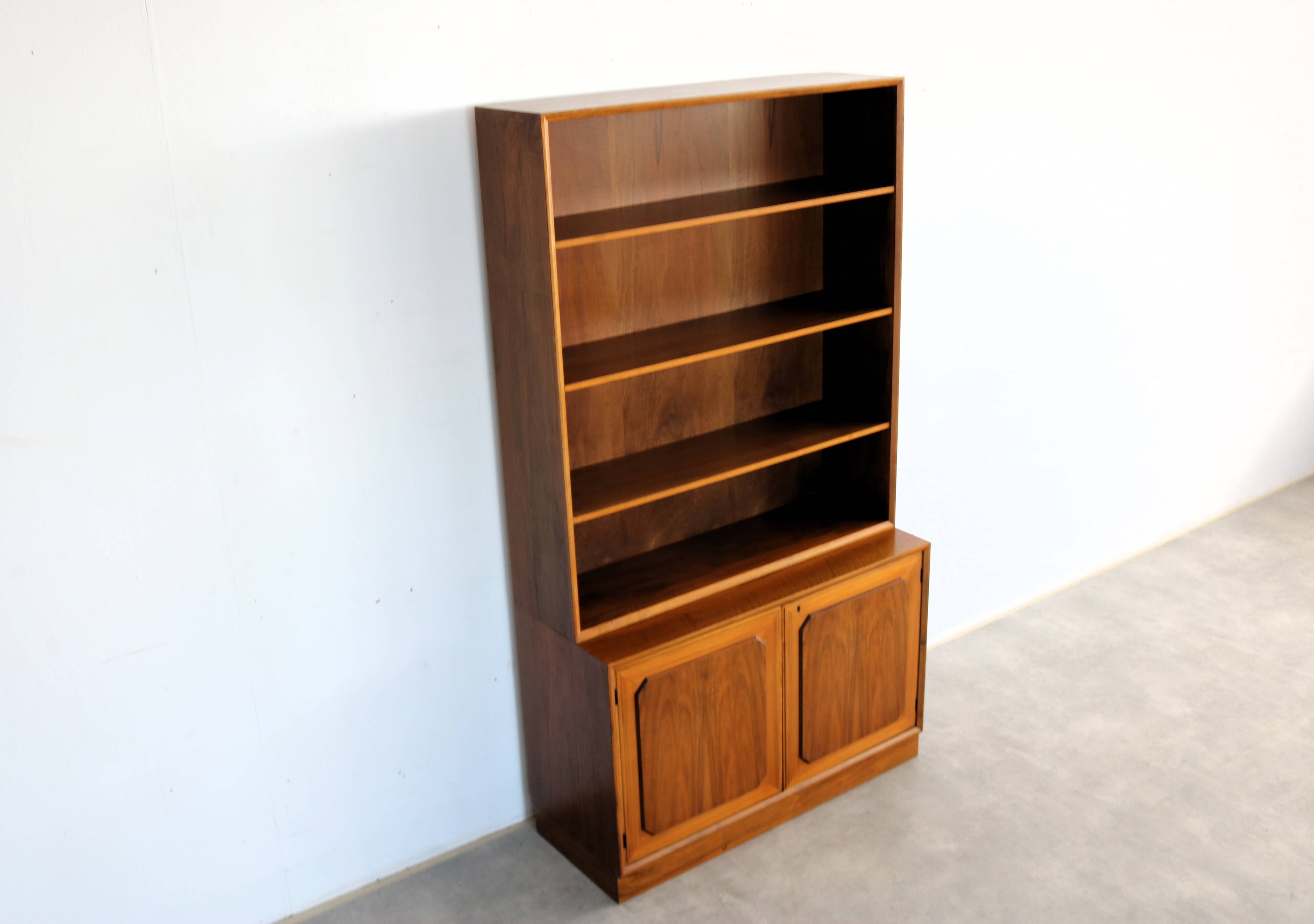 vintage bookcase | wall cabinet | 1960s | Sweden
