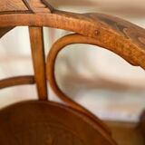 J-J Kohn circa 1900 desk chair stamped and labeled