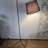 Floor lamp, reading light from the 50s and 60s, restored