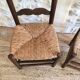 2 antique wooden chairs